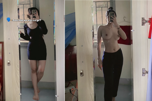 Cô sinh viên năm 2 thích thú chia sẻ khoảnh khắc thân mật