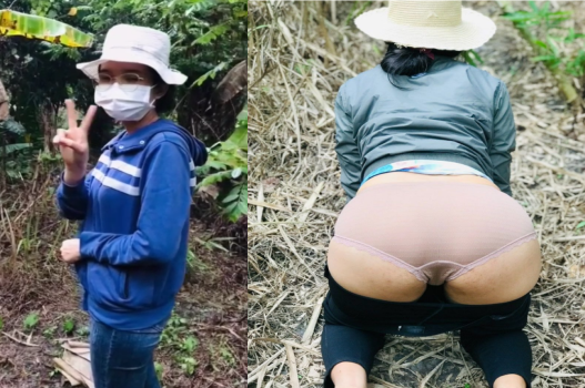 Cô thôn nữ khoái chịch ngoài vườn sướng tê