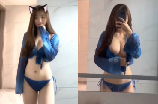 Nàng hot vú bự mông cong mê doggy